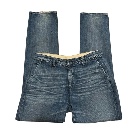 Rag & Bone Women’s Denim Trouser Jeans Tapered Straight Leg Medium Wash Size 31 - Picture 3 of 14
